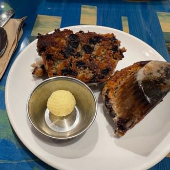 Cafe This Way - Grilled blueberry muffin - New American Near Me - Bar Harbor, Maine