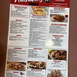 Valentino’s Diner - New menu