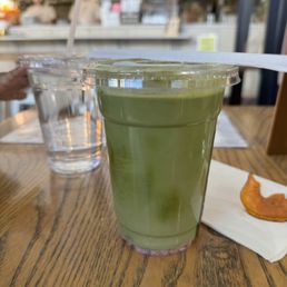 Less than acceptable strawberry matcha
