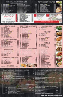 Menu photo 6 Kungfu Sushi North York, ON Menu photo 6 Kungfu Sushi North York, ON