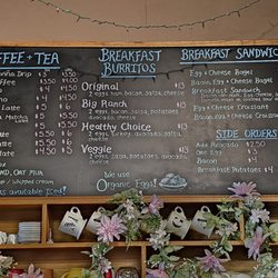 Malaga Cove Ranch Market - Coffee breakfast menu