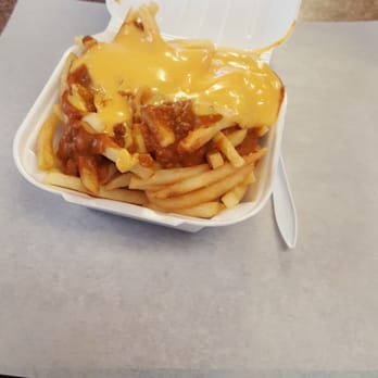 Jacky's Hot Dogs - Delish cheesy chili cheese fries. - Fast Food Near Me - Chicago, Illinois