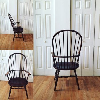 An Orange Moon - Haberscham Windsor chairs. - Antiques Near Me - Chicago, Illinois