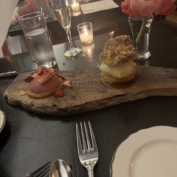 Heritage Tavern - Incredible dessert duo - New American Near Me - Madison, Wisconsin