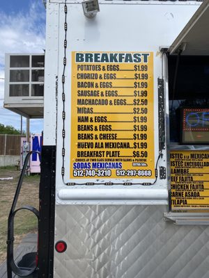 Menu photo 3 Tacos Ricos Austin, TX