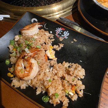 Aka-Oni - Shrimp fried rice it was so good.. I would come back for the rice lol - Barbeque Near Me - Indianapolis, Indiana Aka-Oni - Shrimp fried rice it was so good.. I would come back for the rice lol - Barbeque Near Me - Indianapolis, Indiana