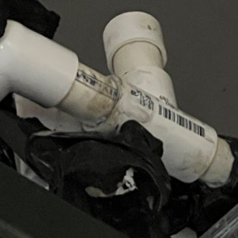 Cool Today - Poorly glued drain pipe - Heating & Air Conditioning/HVAC Near Me - Tampa, Florida Cool Today - Poorly glued drain pipe - Heating & Air Conditioning/HVAC Near Me - Tampa, Florida