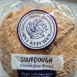 3 x 3 Kitchen - Gluten-free, non-GMO, soy-free, vegan, and celiac-friendly sourdough bread. So good!