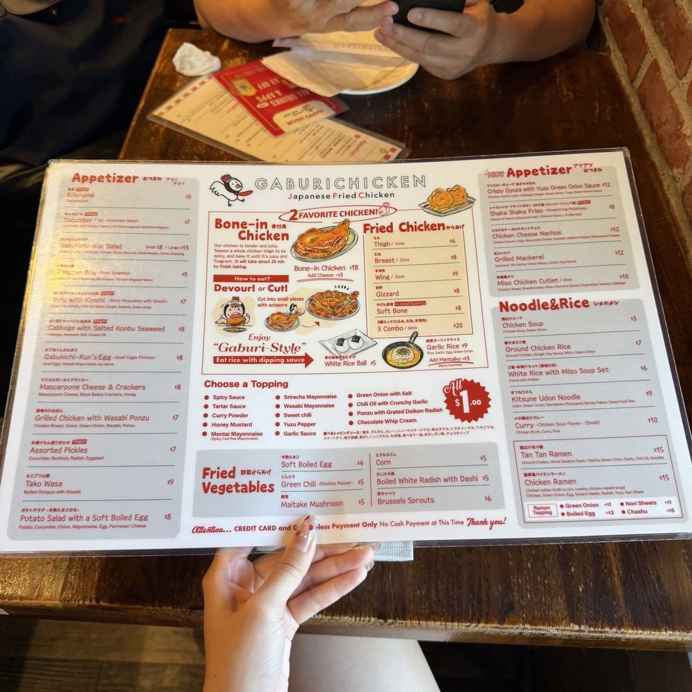 Menu Menu