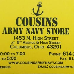 Cousins Army Navy And Survival Supply