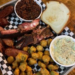 Delano Barbecue Company - Three 3 Meat Dinner