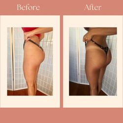 Il Sole Spray Tans - Before and After of one my beautiful clients!