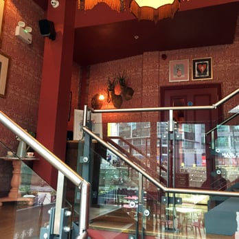 Cosy Club - The entrance stairway - Bars Near Me - Manchester, XGM