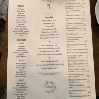 Fabrik - Menue - Cocktail Bars Near Me - Bologna, BO