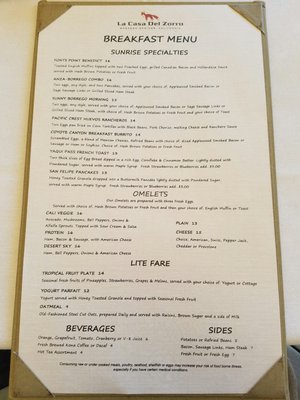 Menu photo 8 The Fox Bistro Borrego Springs, CA Menu photo 8 The Fox Bistro Borrego Springs, CA
