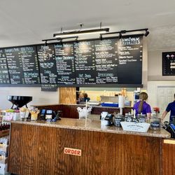 Blue Creek Farmhouse Market - Order counter.