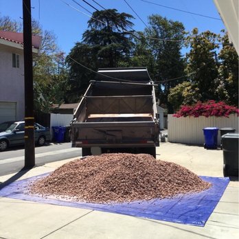 All Around Rock Supply - I bought an Everbilt medium duty tarp 12ft x 16ft from Home Depot to cover my driveway for 4.5 cu yards of 3/4" rock - Building Supplies Near Me - Norco, California