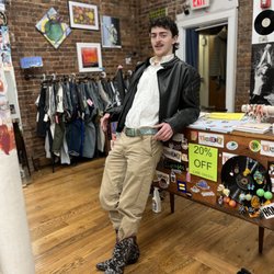 Diversity Consignment - Diversity Consignment's own Owen on the microphone in the Cowboy Boots