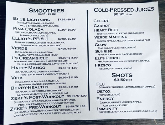 Menu photo 4 Pura Vida Juice Bar Winder, GA Menu photo 4 Pura Vida Juice Bar Winder, GA