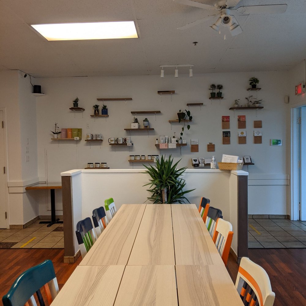 Olivo Cafe - Communal table - Coffee & Tea Near Me - Burnaby, British Columbia Olivo Cafe - Communal table - Coffee & Tea Near Me - Burnaby, British Columbia