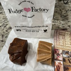 San Francisco Fudge Factory - Chocolate Chilli and Coffee fudge