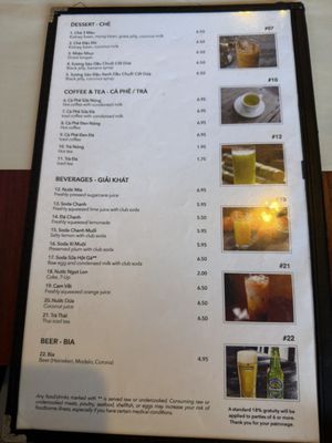 Menu photo 1 Pho Ga Nha San Jose, CA