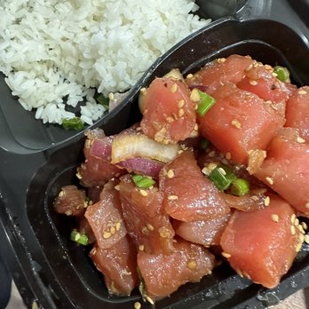 Poke Express - Ahi shoyu with one scoop rice - Poke Near Me - Henderson, Nevada Poke Express - Ahi shoyu with one scoop rice - Poke Near Me - Henderson, Nevada