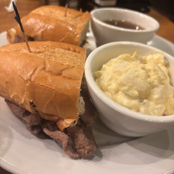 Katie’s Country Kitchen - French Dip with Potato Salad - American Near Me - Minden, Nevada Katie’s Country Kitchen - French Dip with Potato Salad - American Near Me - Minden, Nevada