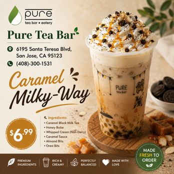 Pure Tea Bar - Bubble Tea Near Me - San Jose, California Pure Tea Bar - Bubble Tea Near Me - San Jose, California