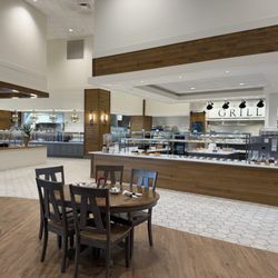 Buffet area