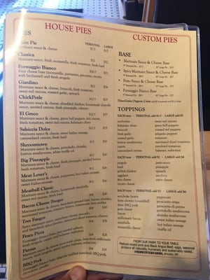 Menu photo 6 Brado NYC Thin Crust Pizza Brooklyn, NY