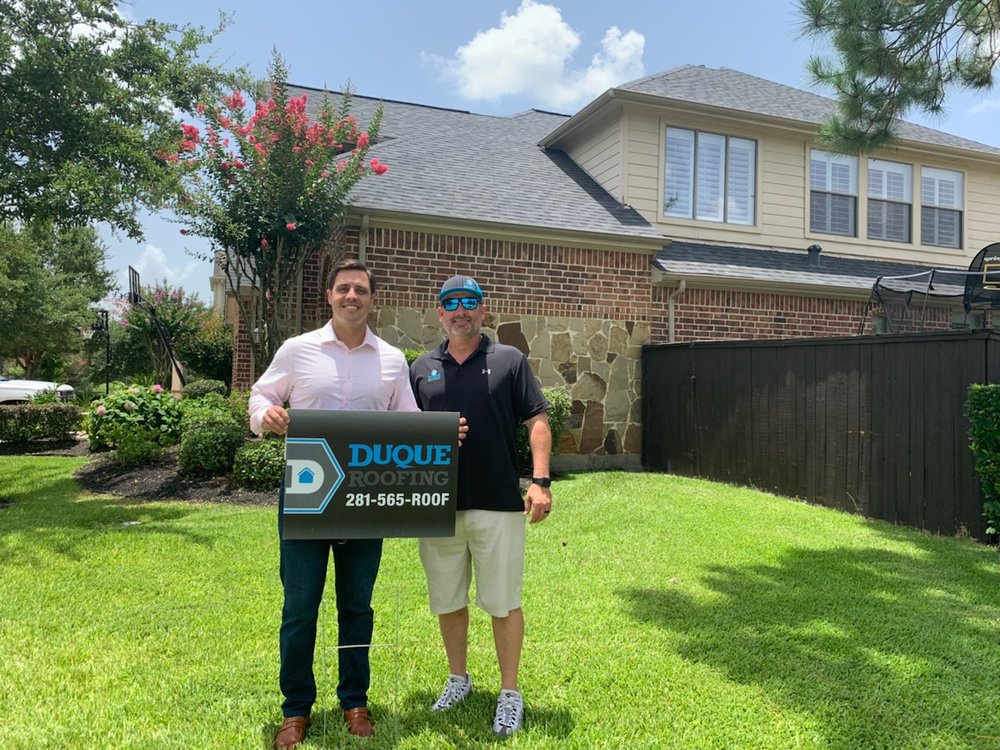 Slide of Duque Roofing