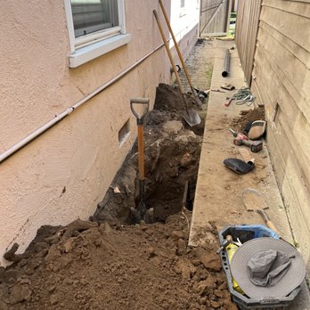 PVD Plumbing and Re-Pipe - Two Way Sewer Line installation. The huge tree root was removed by the team. - Plumbing Near Me PVD Plumbing and Re-Pipe - Two Way Sewer Line installation. The huge tree root was removed by the team. - Plumbing Near Me