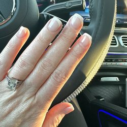 Tina's Nails - French - powder dip!