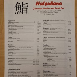 Kitchen menu pg 1, updated July 2019 Kitchen menu pg 1, updated July 2019