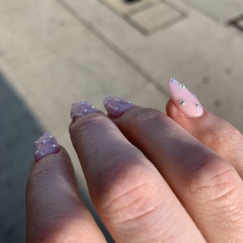 Pampered Hands - Again, you can see how thick the nail polish is - Nail Salons Near Me - Los Angeles, California Pampered Hands - Again, you can see how thick the nail polish is - Nail Salons Near Me - Los Angeles, California