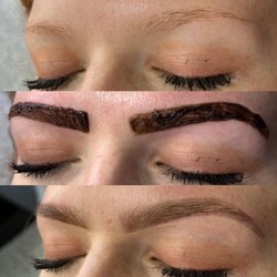 Nicole's Beauty Lounge - Wax and tint using our Brow Tint, NBL Cosmetics Chestnut Brown