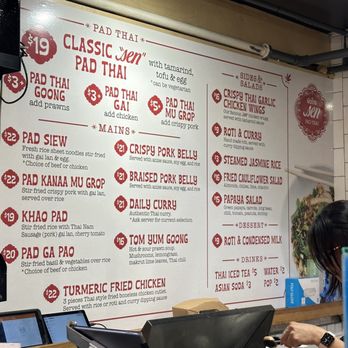 Sen Pad Thai - Menu - Thai Near Me - Vancouver, British Columbia