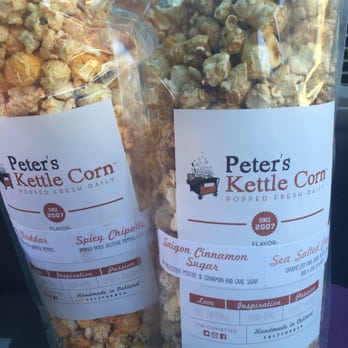 Peter's Kettle Corn - They can "layer" the flavors! - Popcorn Shops Near Me - Oakland, California Peter's Kettle Corn - They can "layer" the flavors! - Popcorn Shops Near Me - Oakland, California