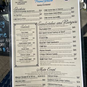 Honey I'm Home - Menu - Diners Near Me - Pismo Beach, California Honey I'm Home - Menu - Diners Near Me - Pismo Beach, California
