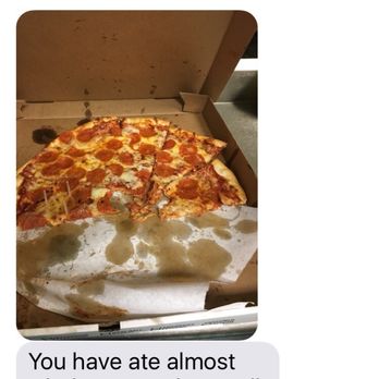 Ricco's Pizza - After telling me I would be refunded this is the text they sent me. - Pizza Near Me - Hampton, Virginia