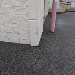 AAA - Damaged wall at AAA repair