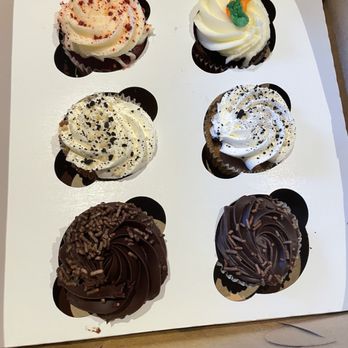 Lavender Bakery & Cafe' - Red velvet, carrot cake, Oreo cookie and cocholste cupcakes. - Cafes Near Me - Berkeley, California