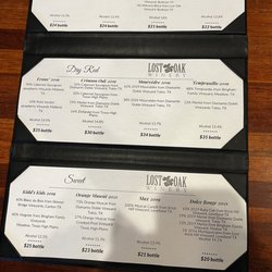 Lost Oak Winery - Flights