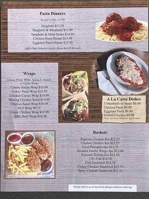 Menu photo 4 BC Pizza & More Deposit, NY