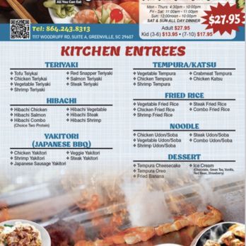 Sushi Kingdom - dinner menu - Sushi Bars Near Me - Greenville, South Carolina Sushi Kingdom - dinner menu - Sushi Bars Near Me - Greenville, South Carolina