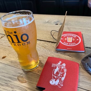 The Ohio Taproom - Ale Trail booklet along with coozy. - Beer Bar Near Me - Columbus, Ohio