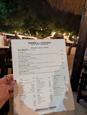 Menu photo 5 Isla Brewing Company Isla Mujeres, ROO Menu photo 5 Isla Brewing Company Isla Mujeres, ROO