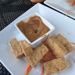 Thai & More - Crispy Tofu with the peanut sauce 10/10