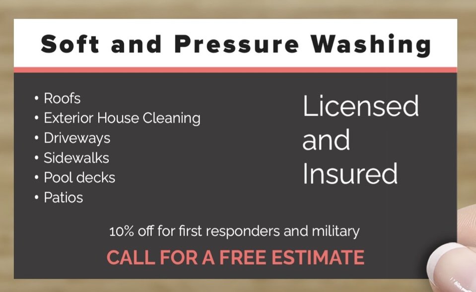 Slide of Rescue Rinse Soft Wash